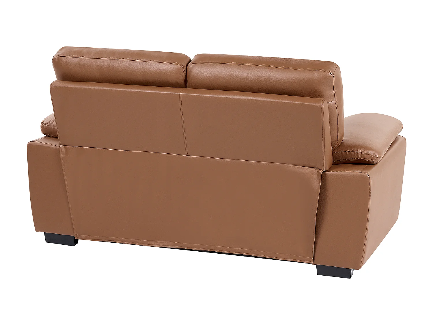 Bank VOGAR Kunstleer Goudbruin 2-zitter