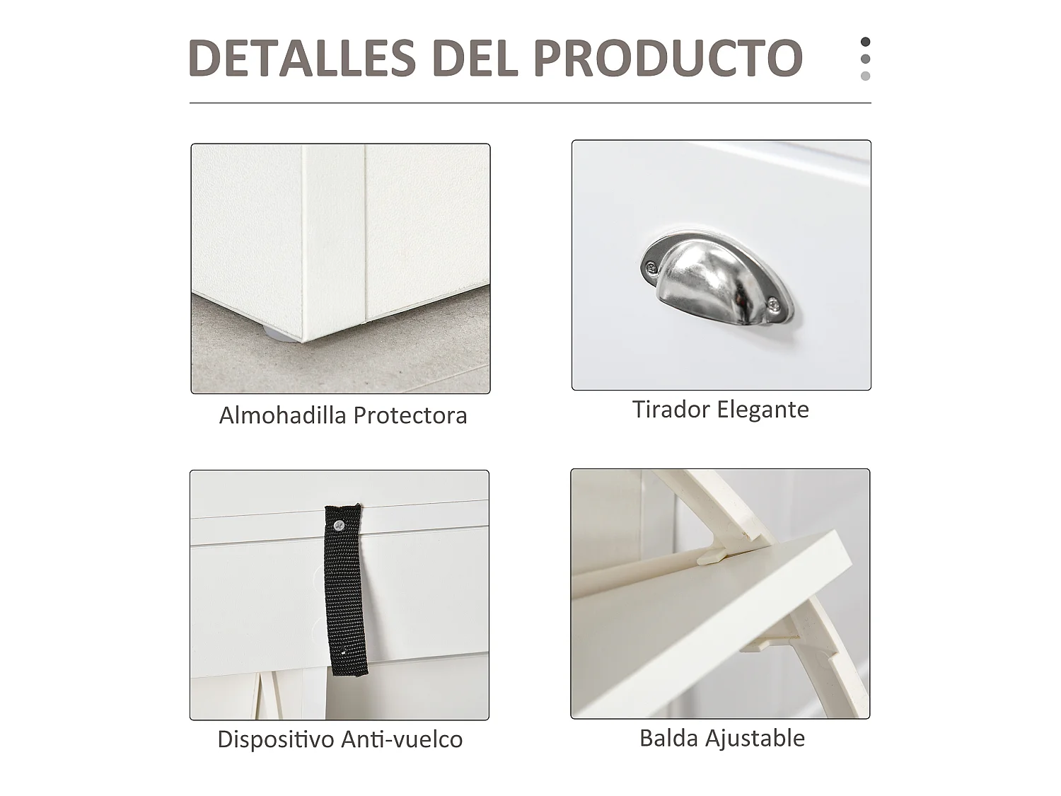 Banco zapatero blanco 104x24x55 cm HOMCOM