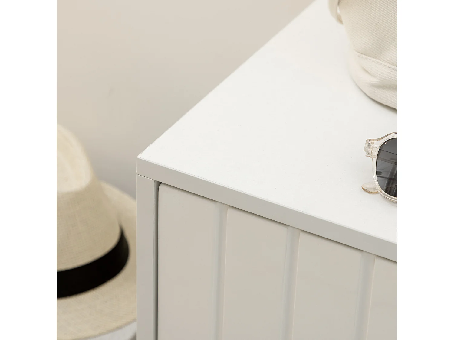 Banco zapatero blanco 80x33x49 cm HOMCOM