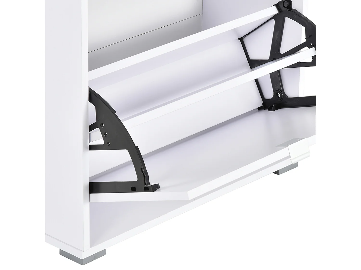 Armario de zapatos blanco 60x26x124 cm HOMCOM