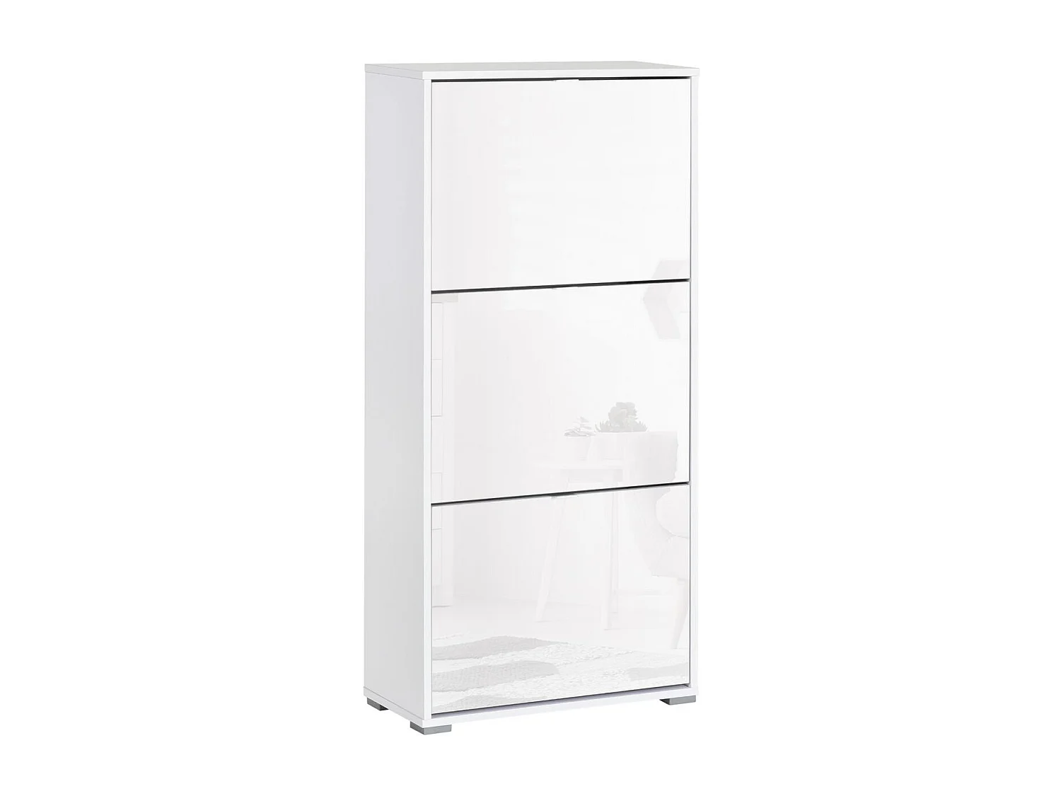 Armario de zapatos blanco 60x26x124 cm HOMCOM