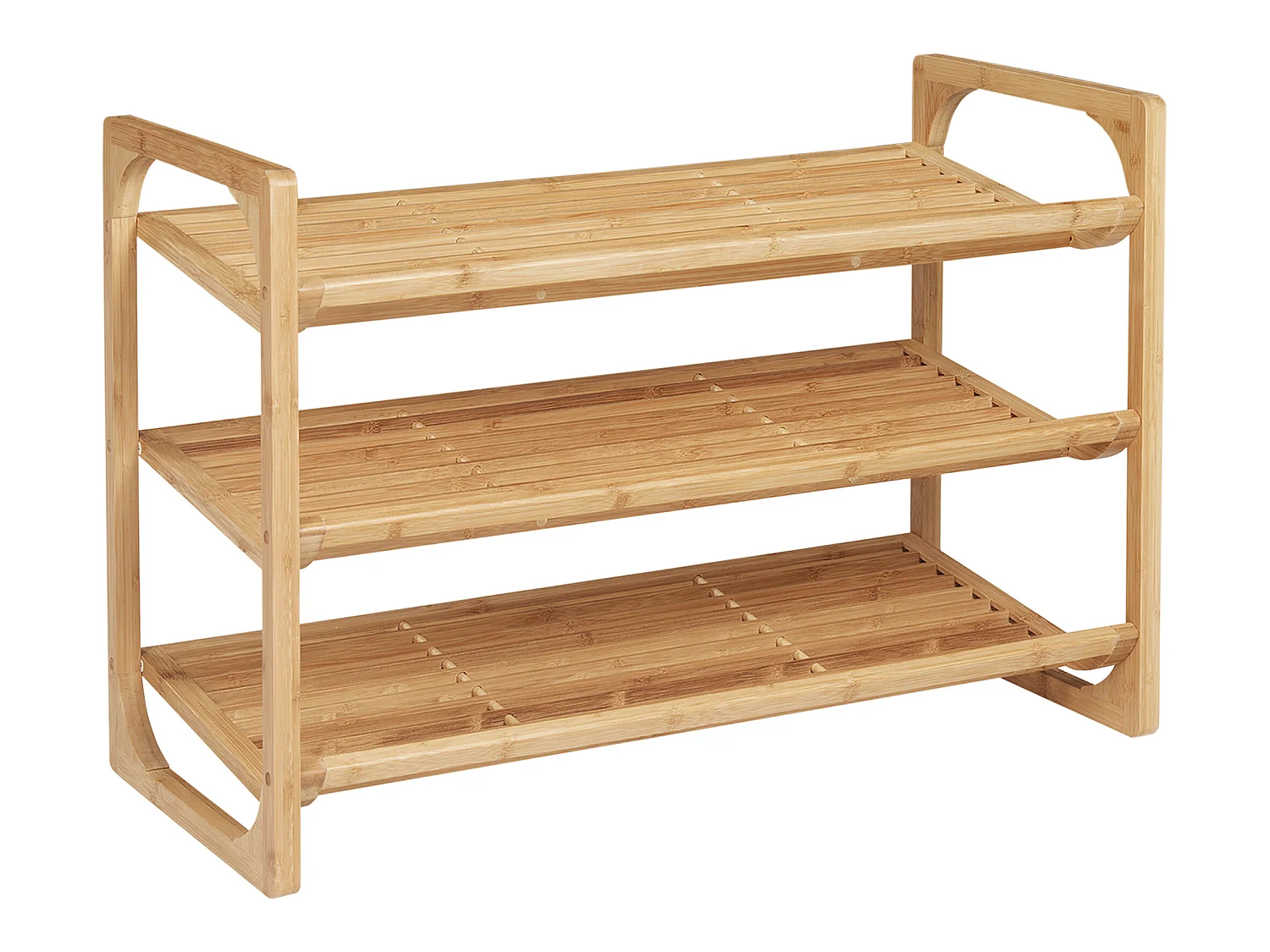 Zapatero madera natural 76x33x51 cm HOMCOM