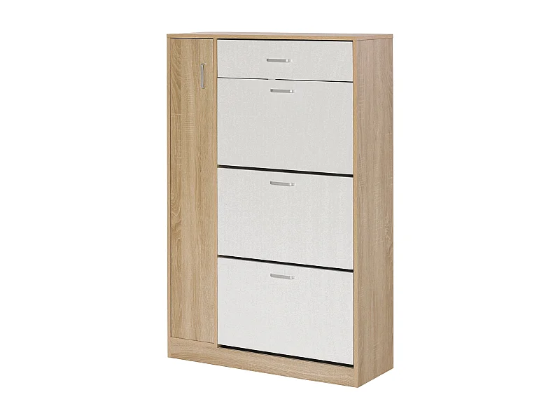 Zapatero madera natural 84x30x132cm HOMCOM