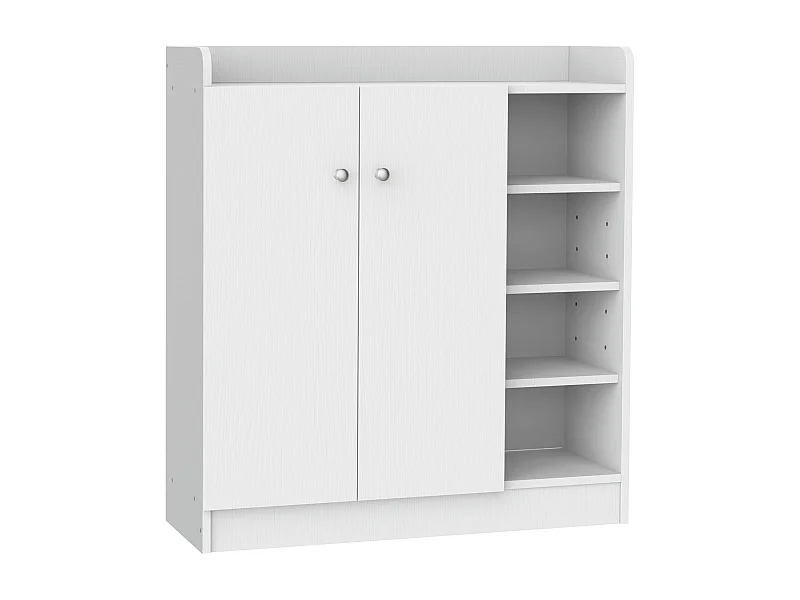 Zapatero blanco 83x30x90 cm HOMCOM