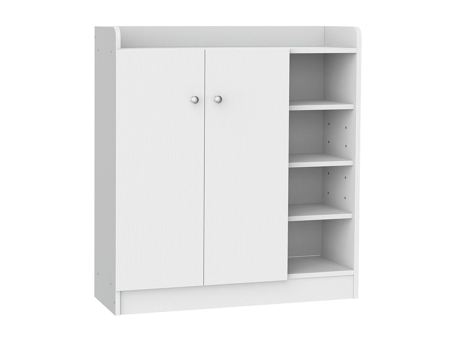 Zapatero blanco 83x30x90 cm HOMCOM