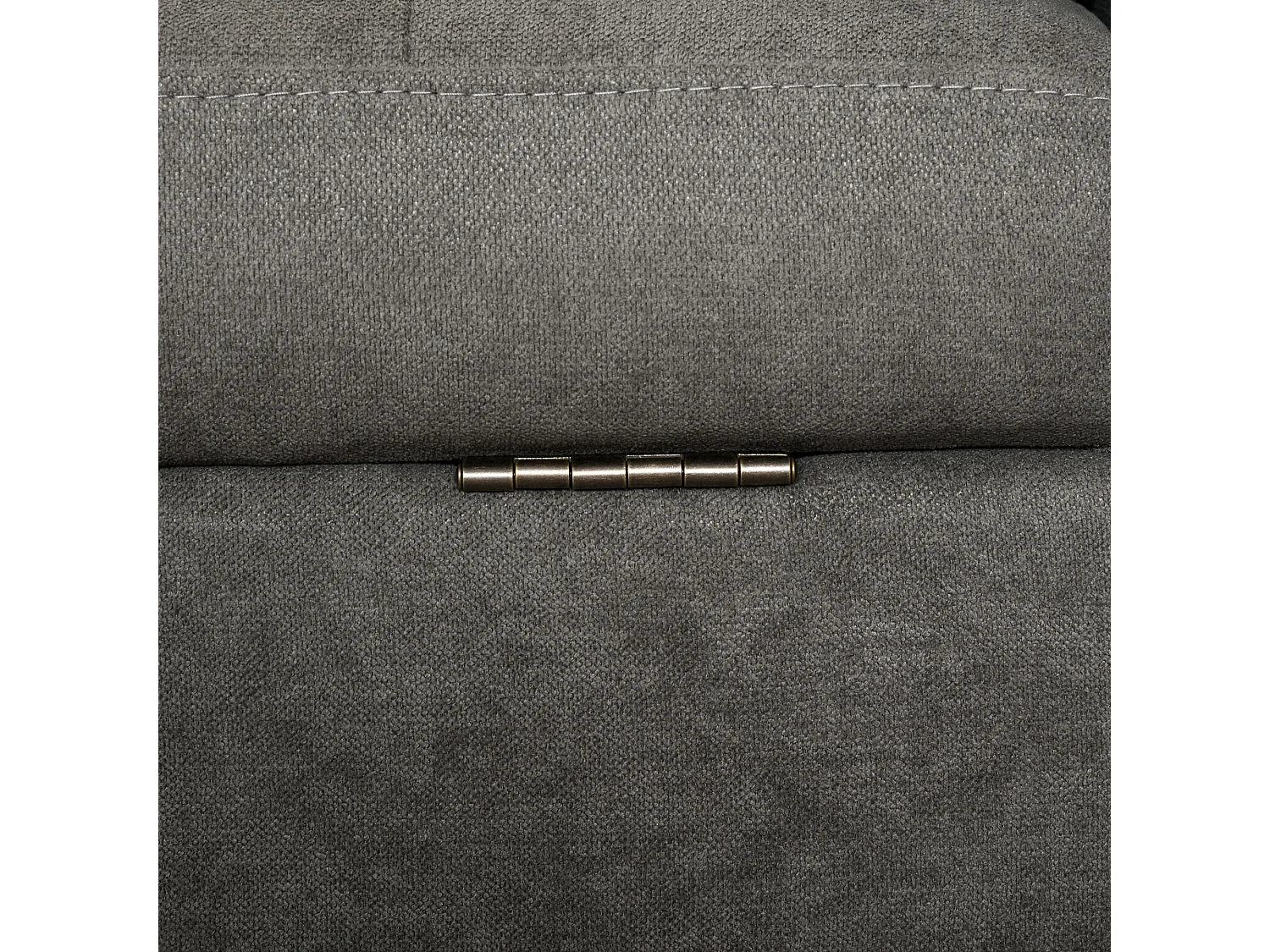 Sofá de 3 plazas gris 166.5x62x82 cm HOMCOM