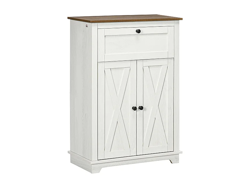 Aparador para salón blanco 60x30x87.4 cm HOMCOM