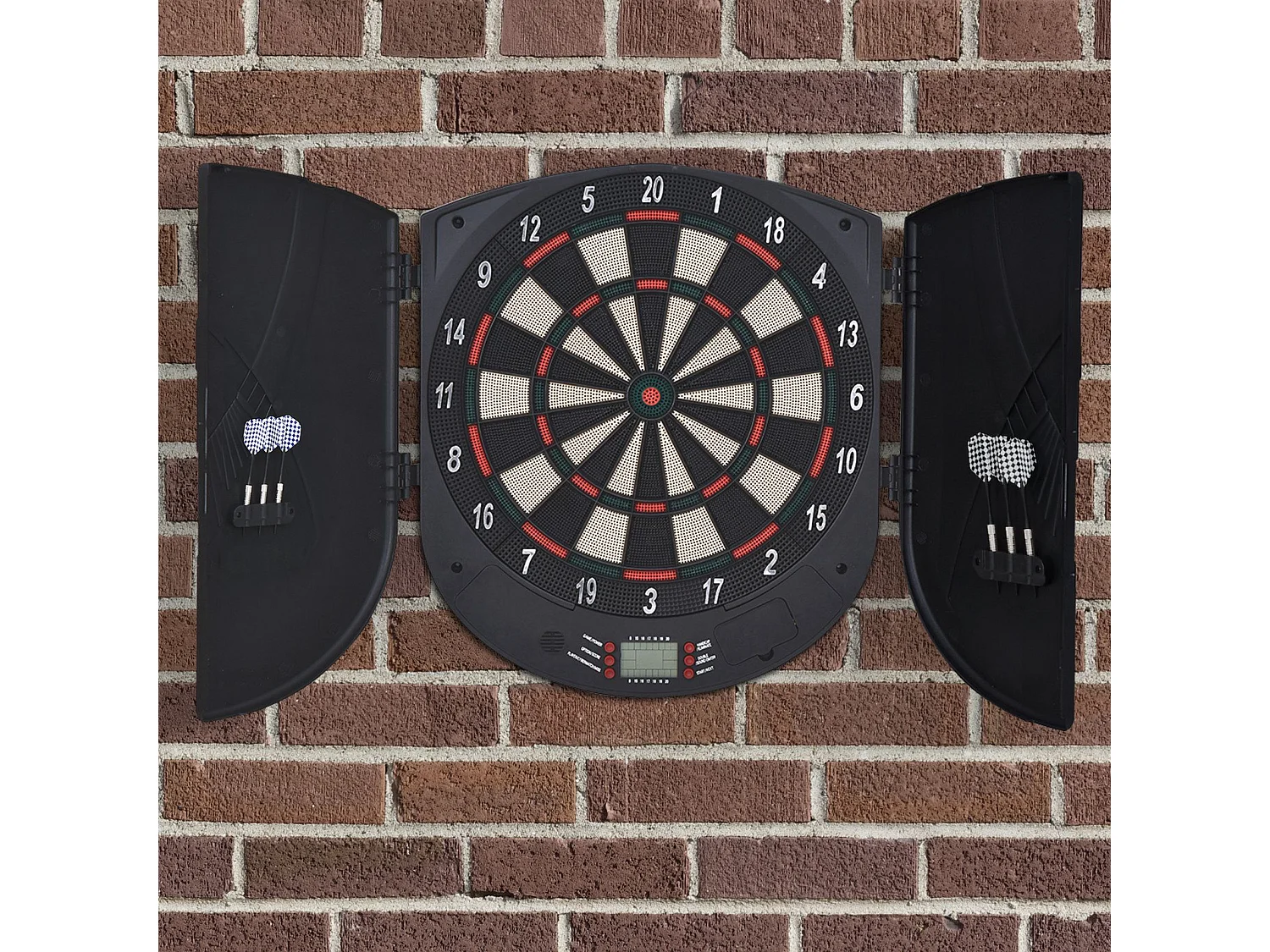 Diana electrónica negro 44x4,4x50 cm HOMCOM