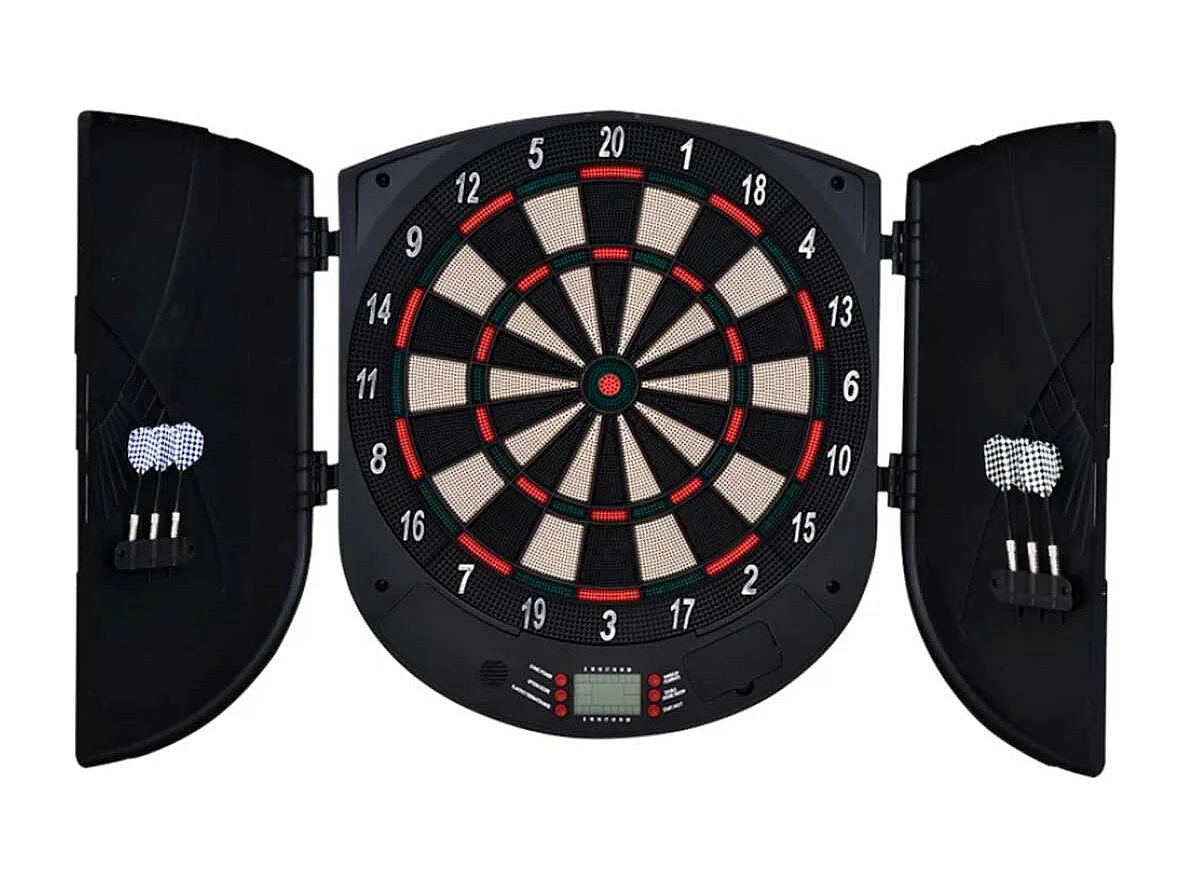 Diana electrónica negro 44x4,4x50 cm HOMCOM