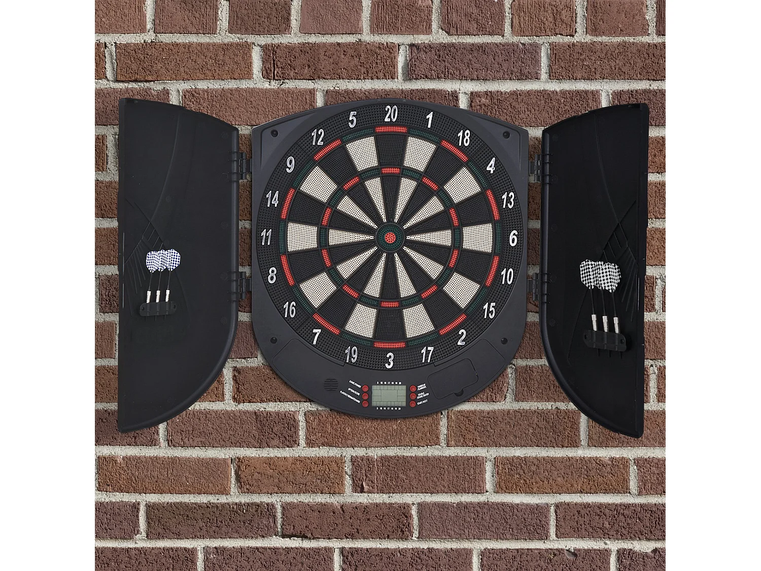 Diana electrónica negro 44x4,4x50 cm HOMCOM