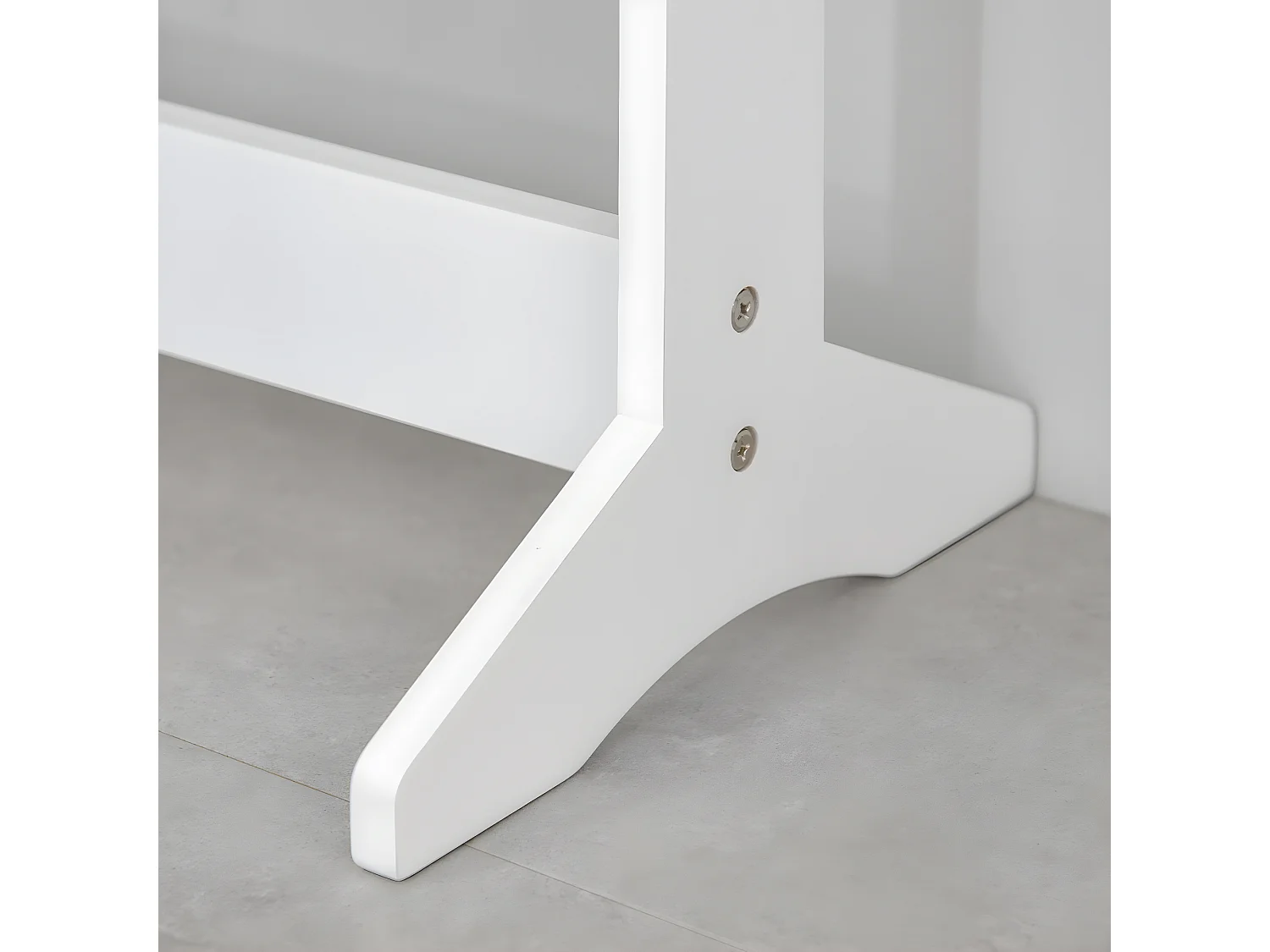 Joyero de pie con espejo blanco 36x30x136 cm HOMCOM