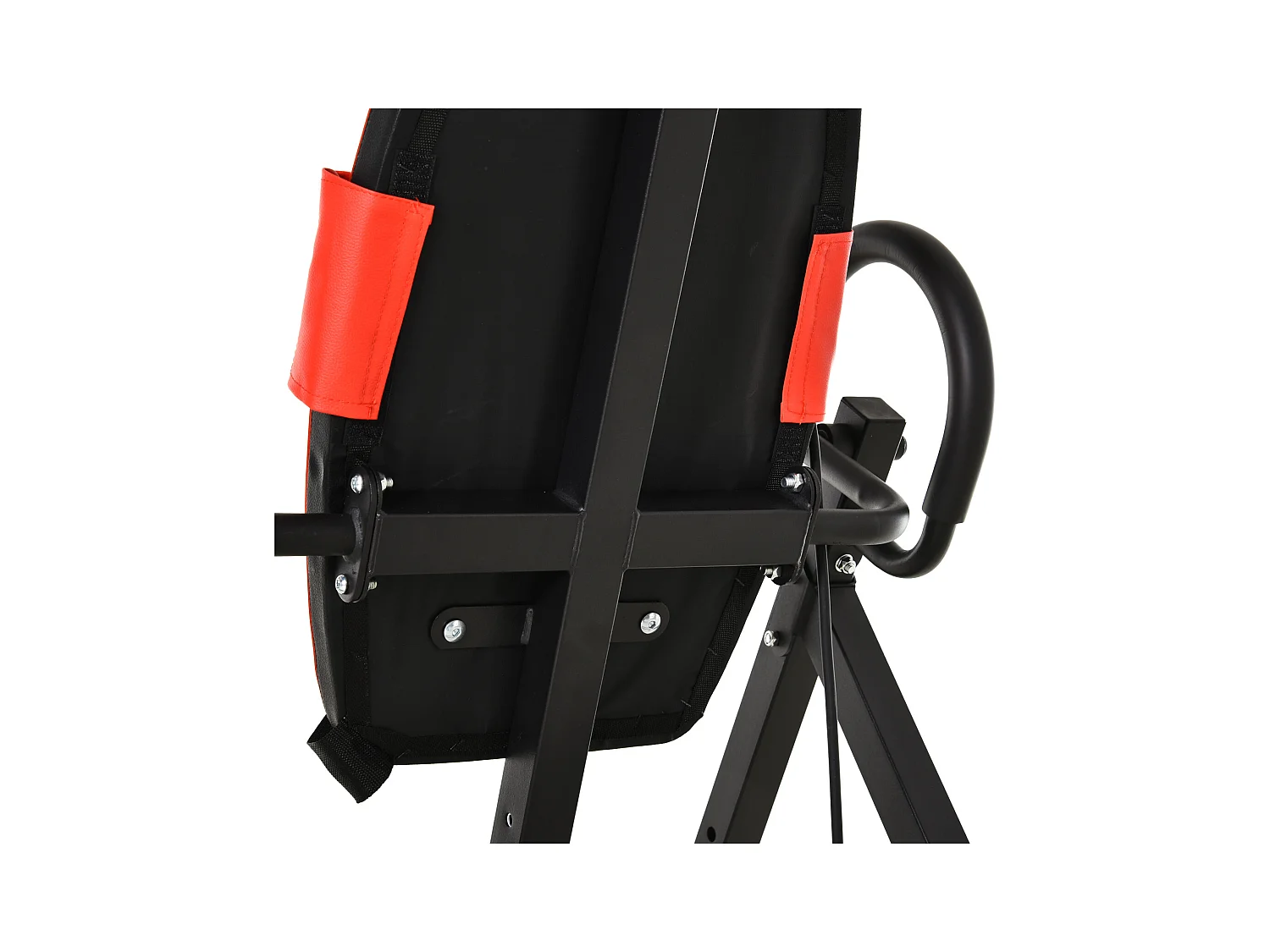 Tabla de inversión negro, rojo 79x114x153 cm HOMCOM