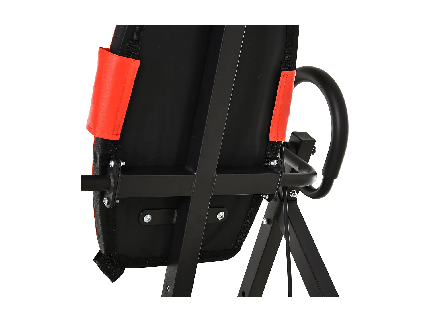 Tabla de inversión negro, rojo 79x114x153 cm HOMCOM