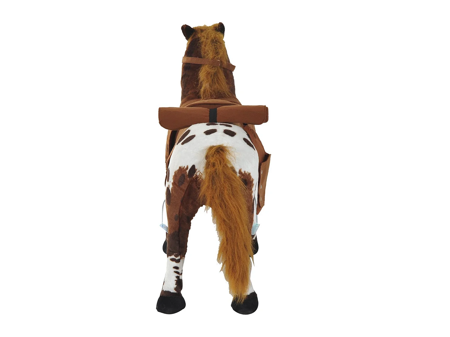 Caballo de juguete marrón 85x28x60 cm HOMCOM