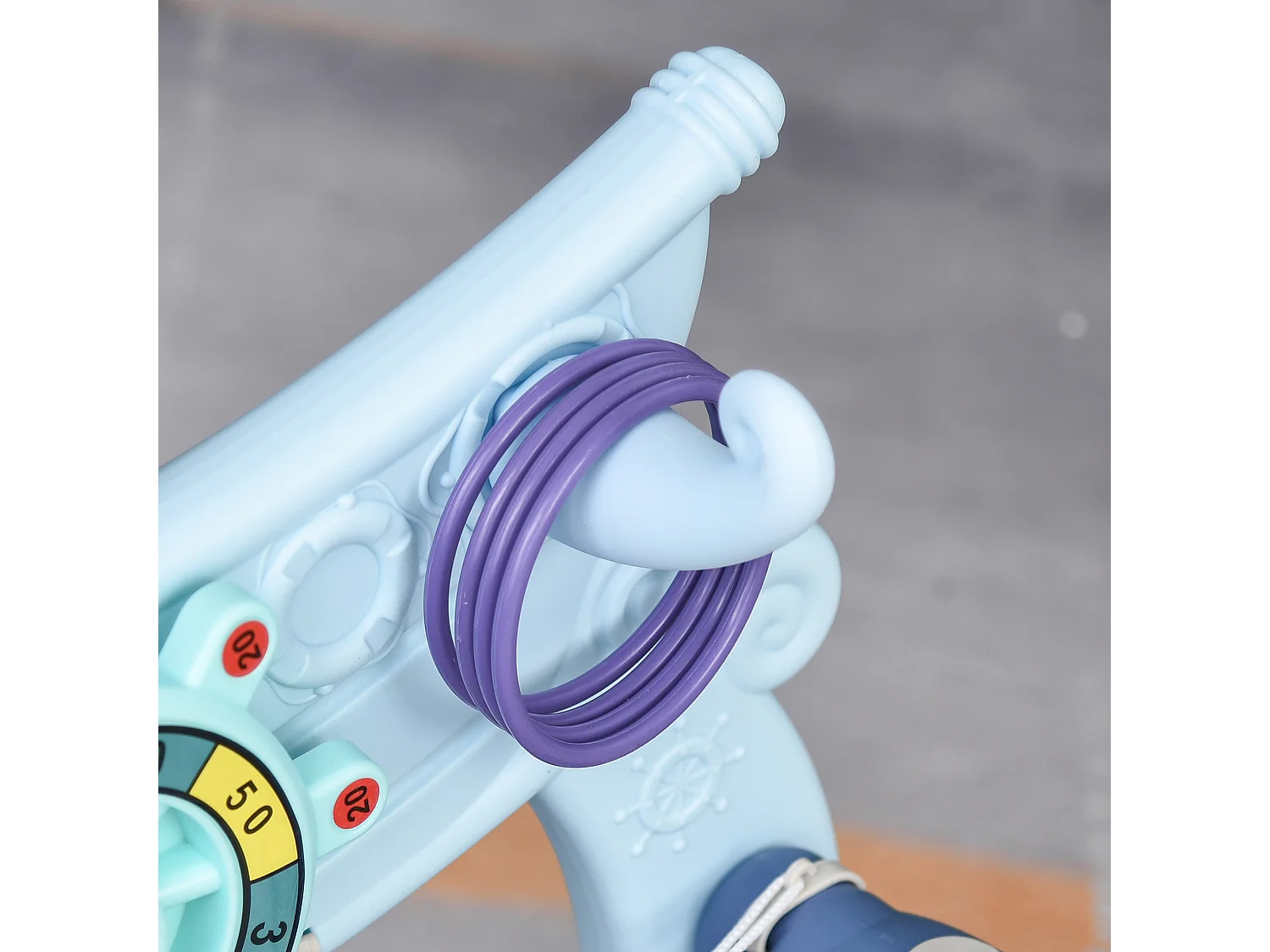 Canasta de baloncesto infantil azul 58x56x154 cm HOMCOM