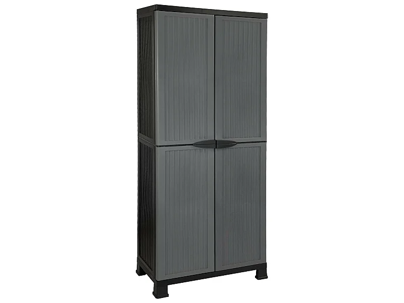 Meuble d'extérieur en résine avec 3 étagères 171x68x39cm O91