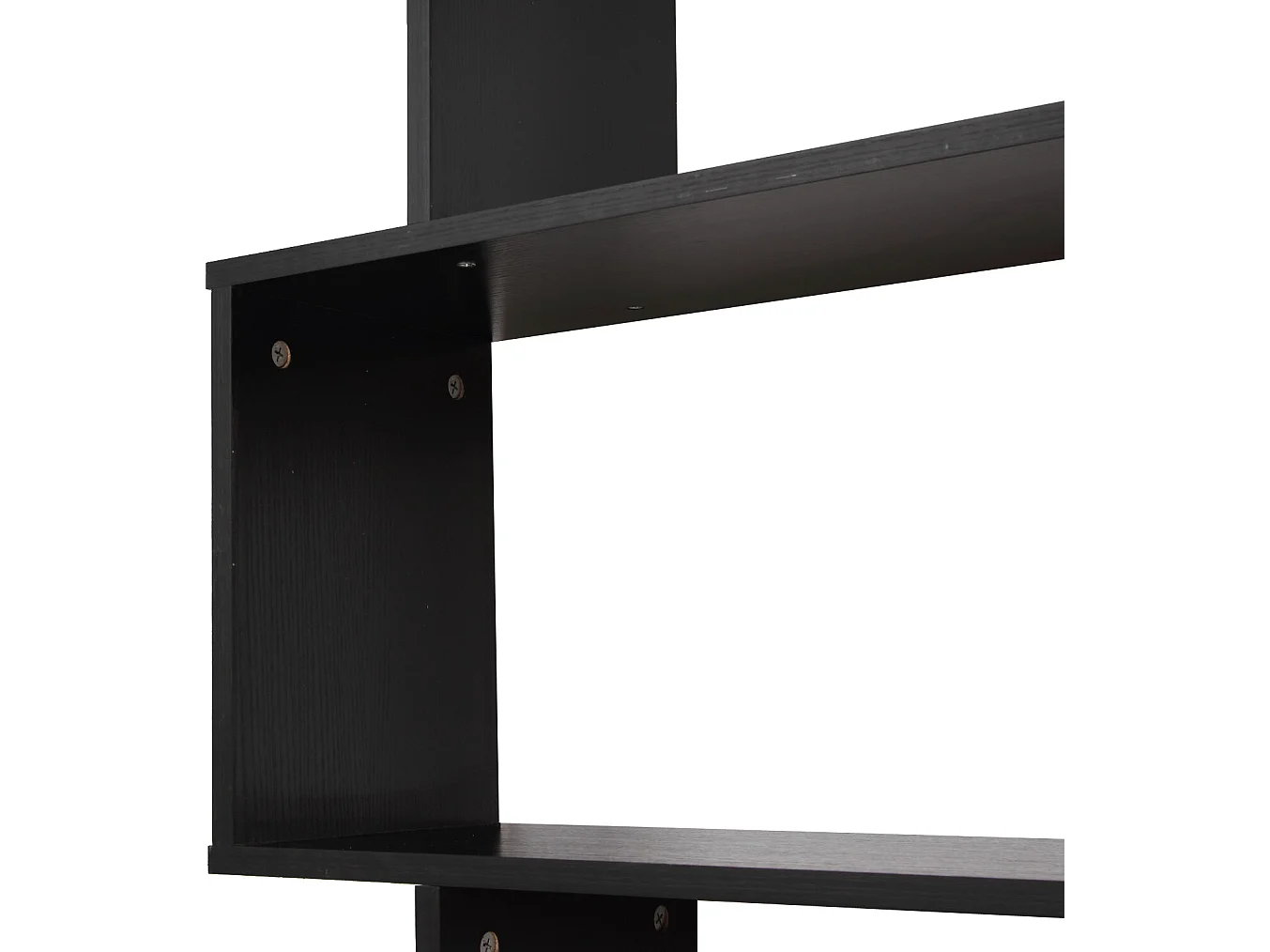 Estantería librería negro 80x24x191 cm HOMCOM