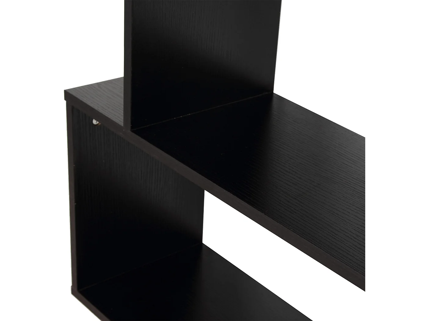 Estantería librería negro 80x24x191 cm HOMCOM
