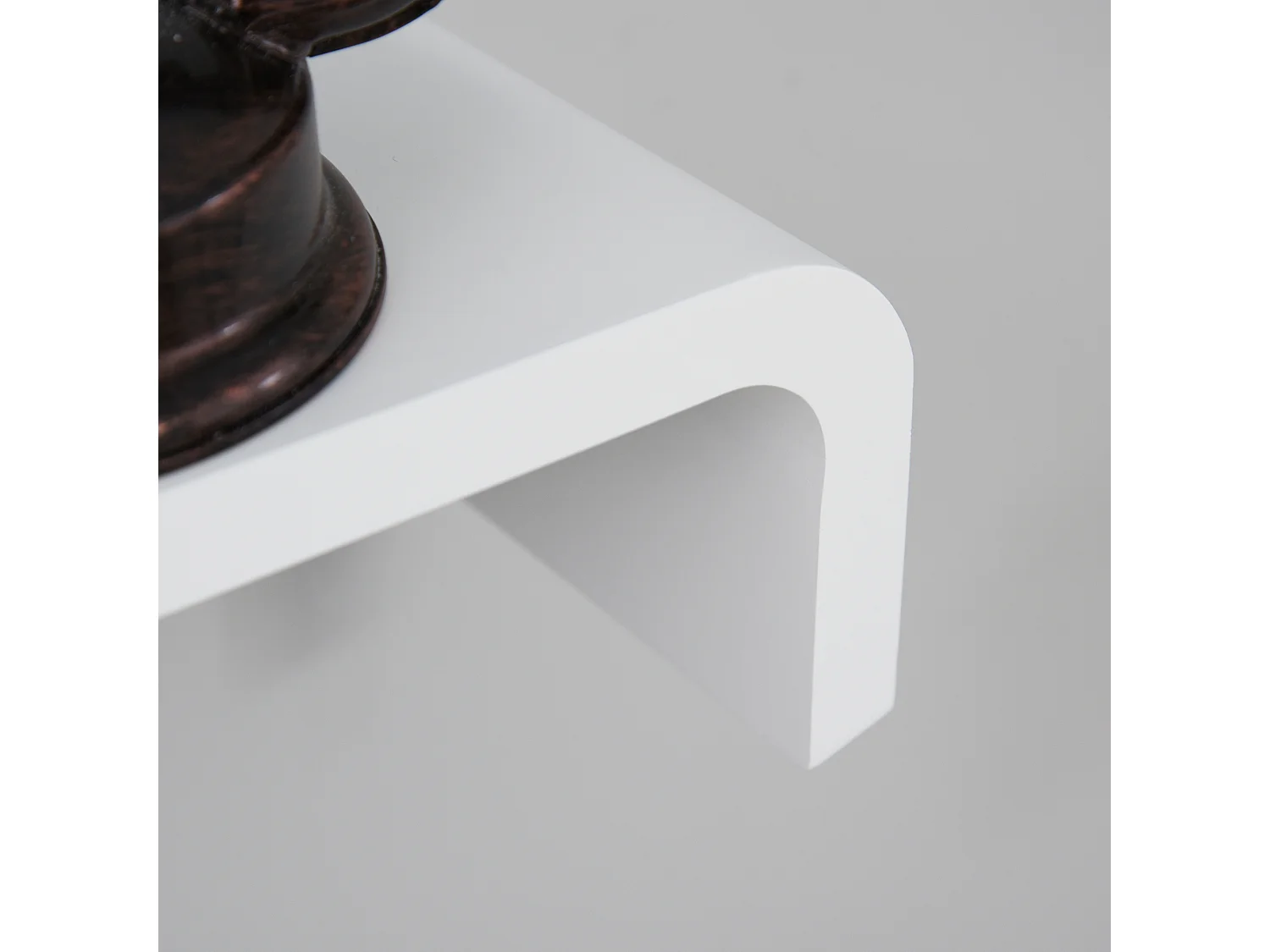 Juego de 3 estantes de pared blanco 60x15x10 cm HOMCOM