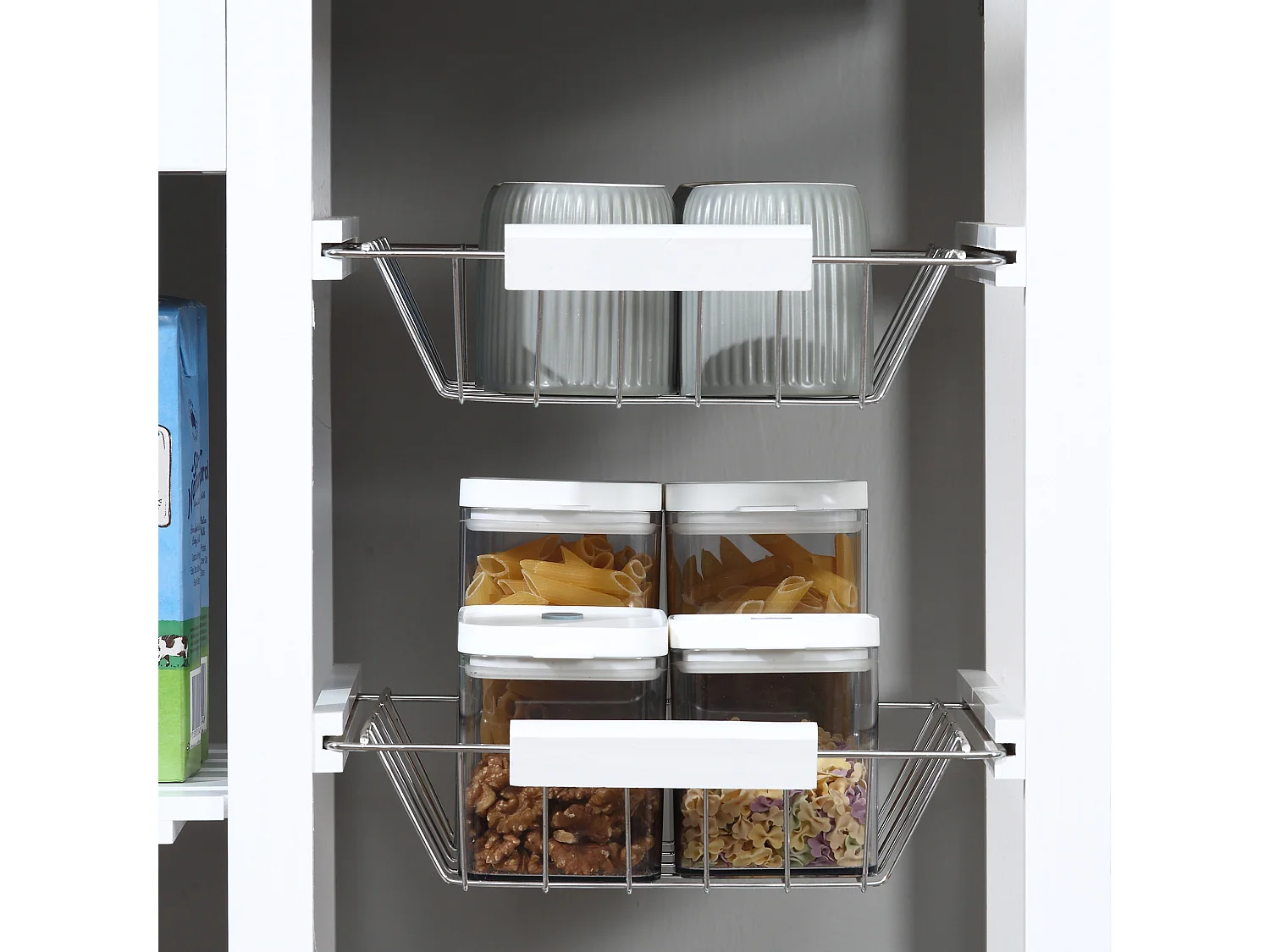 Carrito de cocina blanco 92x37x82 cm HOMCOM