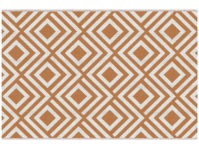 Alfombra de exterior marrón 182x274x0.3 cm Outsunny