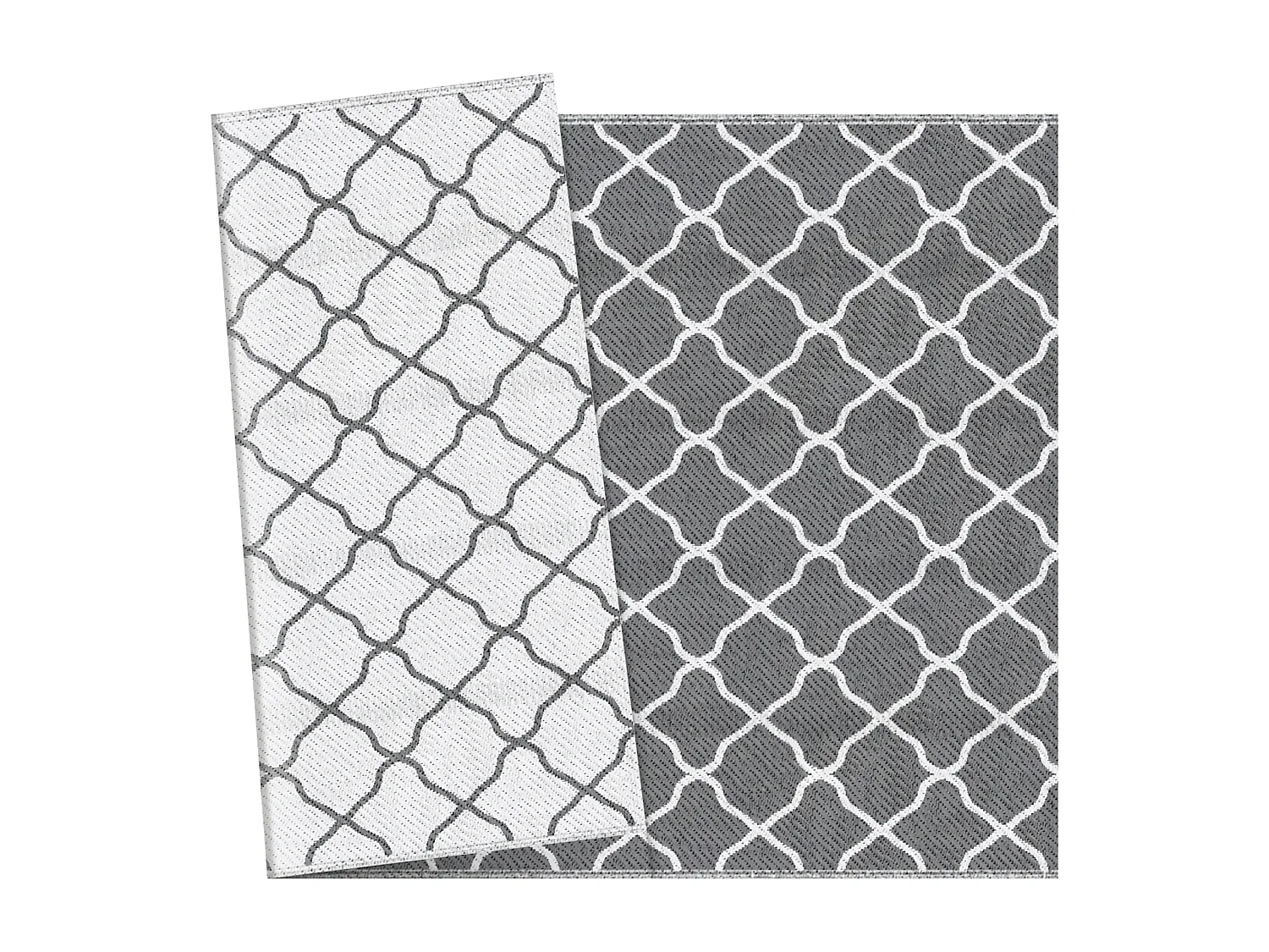 Alfombra de exterior gris 182x274x0.3 cm Outsunny