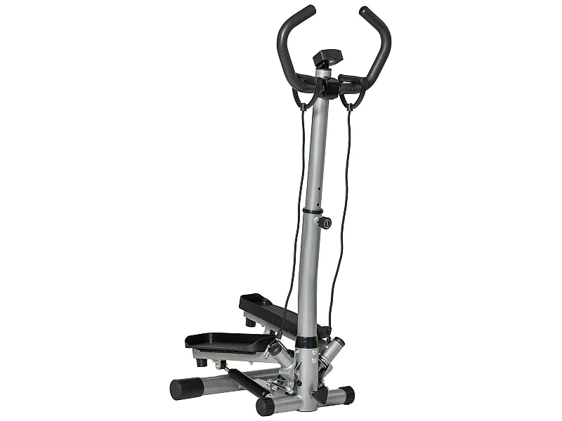 Máquina de step stepper plata 55x53x128 cm HOMCOM