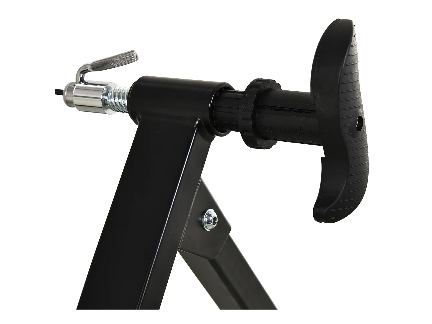 Rodillo entrenamiento bicicleta negro 54.5x47.2x39.1 cm HOMCOM