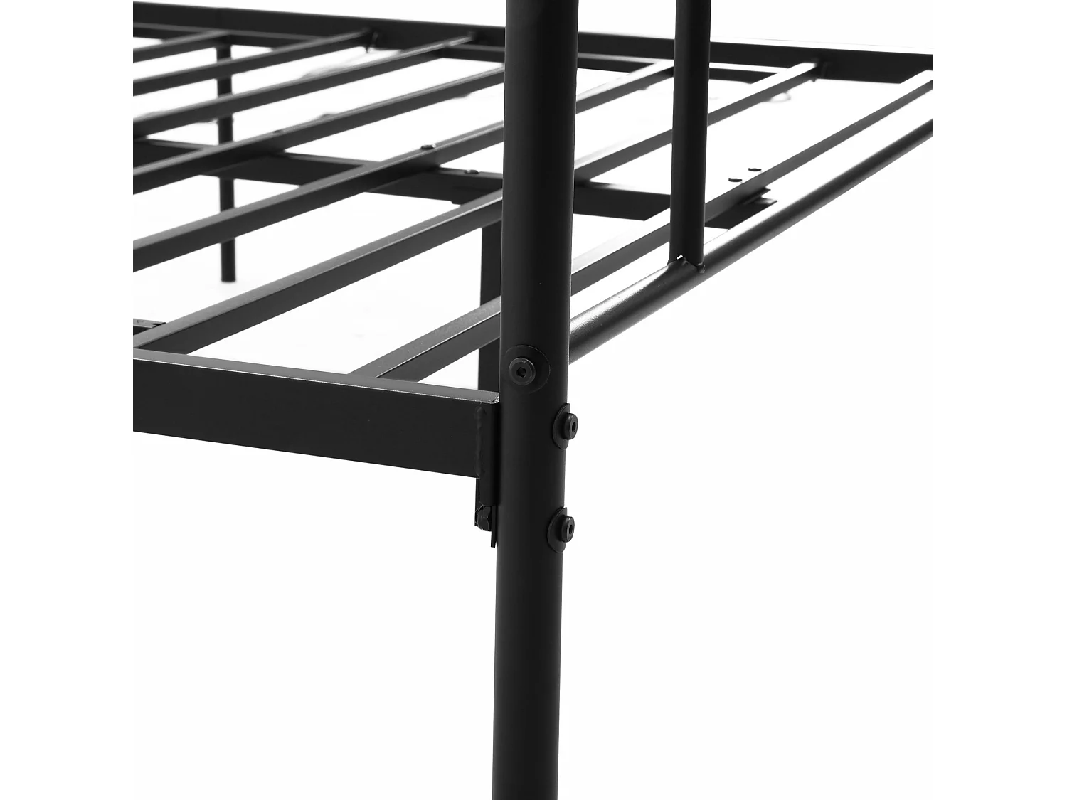 Marco de cama doble negro 158x211x106 cm HOMCOM