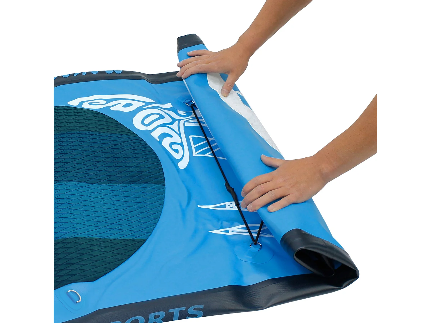 Stand up paddle board gonflable XXL bleu 380 cm ECD Germany