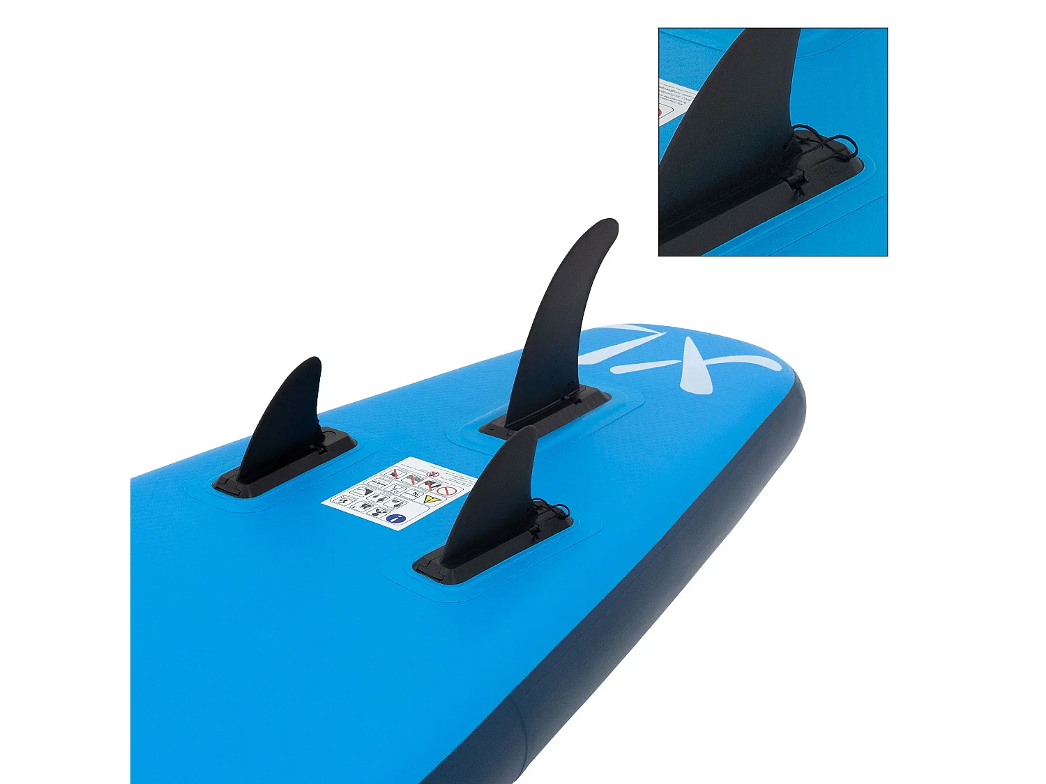 Stand up paddle board gonflable XXL bleu 380 cm ECD Germany
