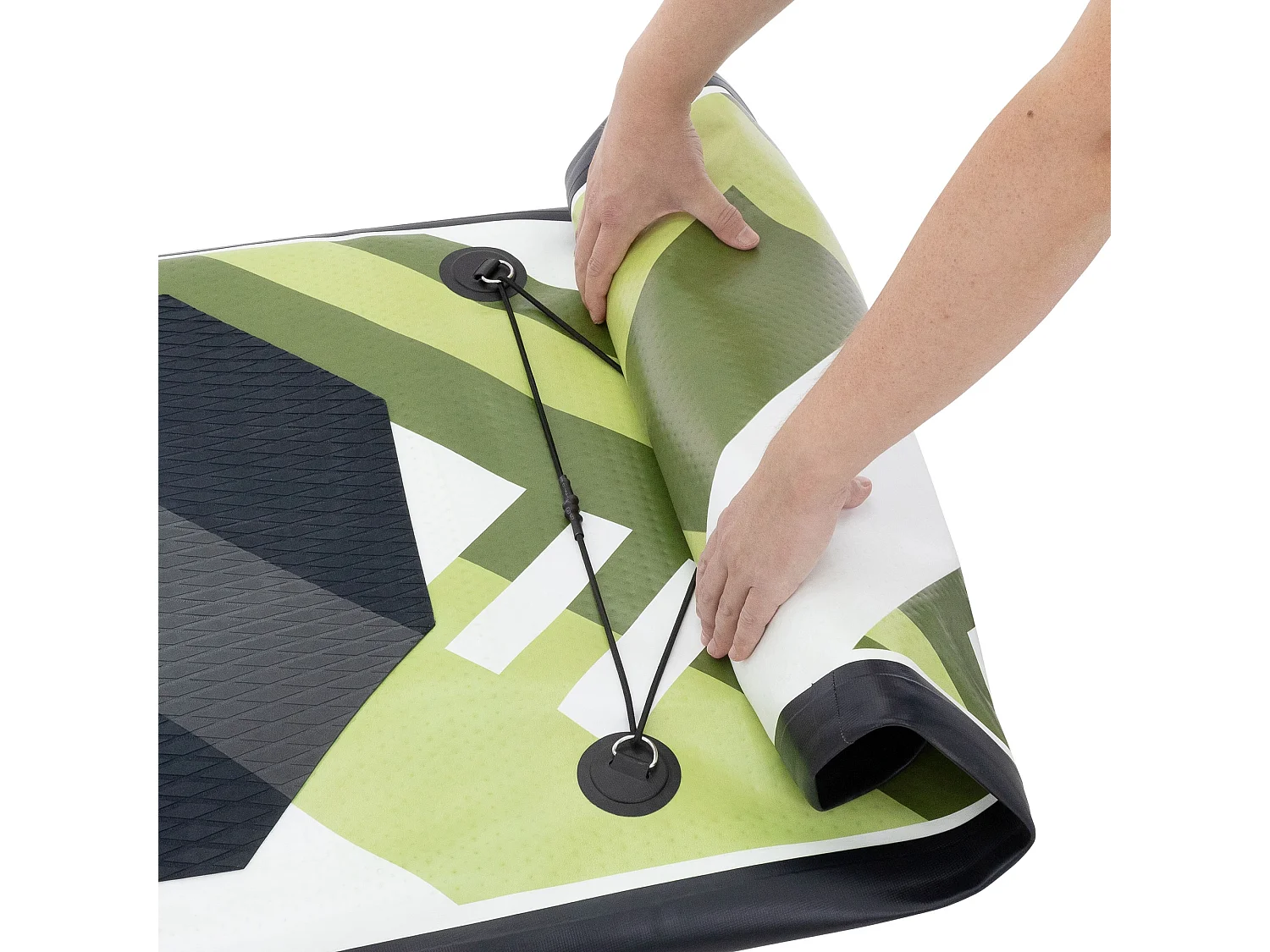 Stand up paddle board SUP gonflable Stripes olive 308 cm ECD Germany