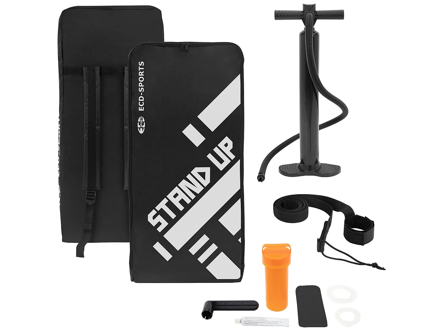 Stand up paddle board SUP gonflable Stripes olive 308 cm ECD Germany