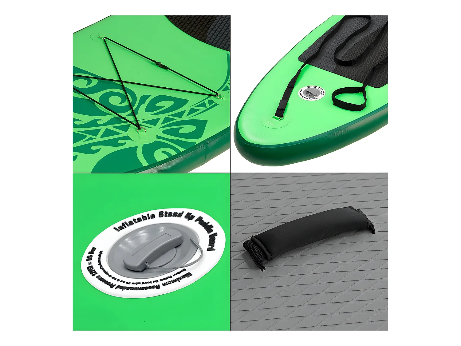 Stand up paddle board gonflable Limitless vert 120kg ECD Germany