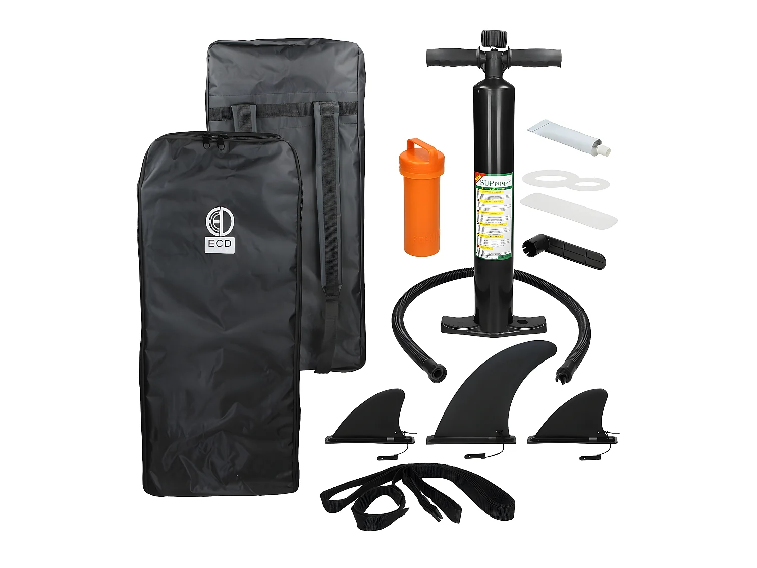 Stand up paddle board gonflable Limitless vert 120kg ECD Germany