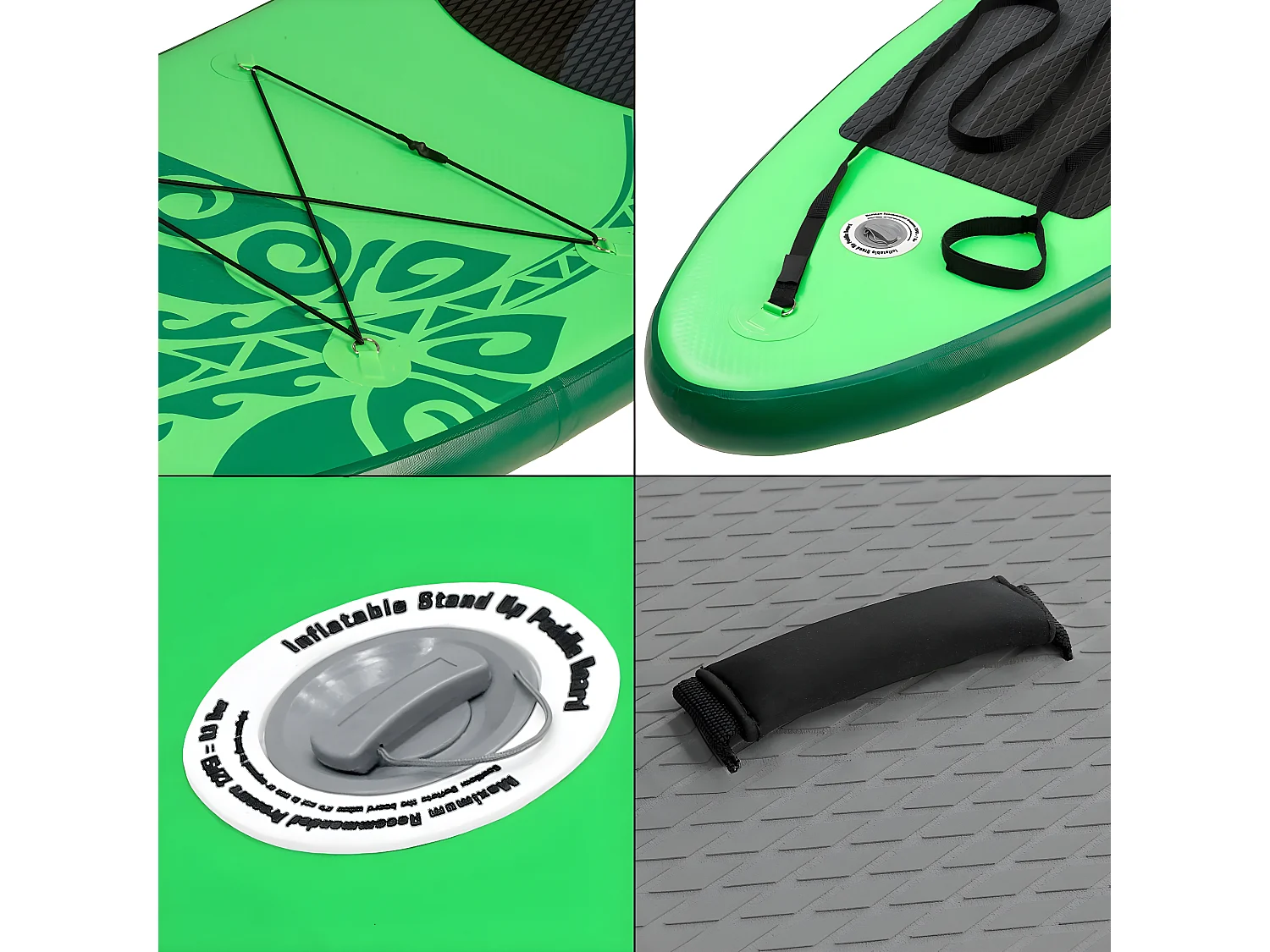 Stand up paddle board gonflable Limitless vert 120kg ECD Germany