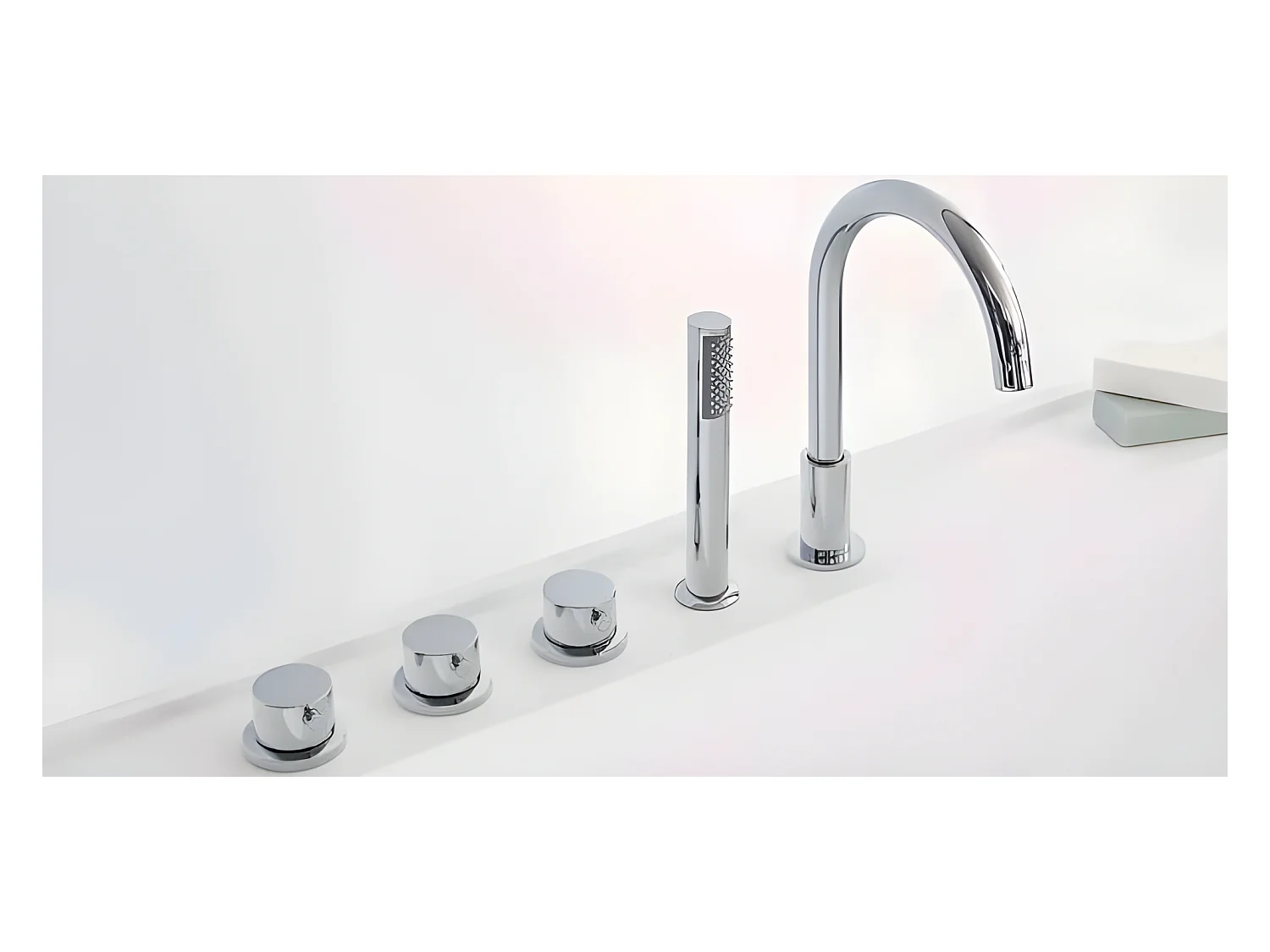 Freistehende Badewanne TORINO MURO | SANYCCES 170 cm - mit Seitenarmatur