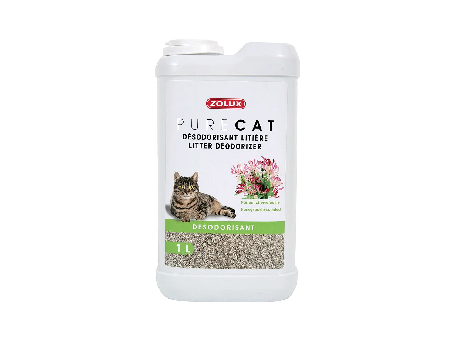 Désodorisant litière 1 litre Chèvrefeuille