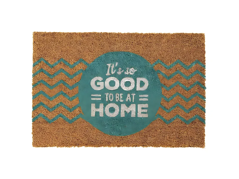 Paillasson fibre de coco avec inscription  60 x 40 cm Good to be at home