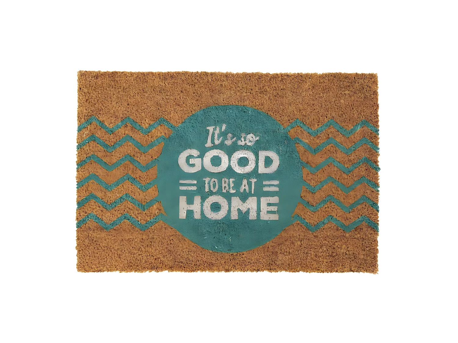 Paillasson fibre de coco avec inscription  60 x 40 cm Good to be at home
