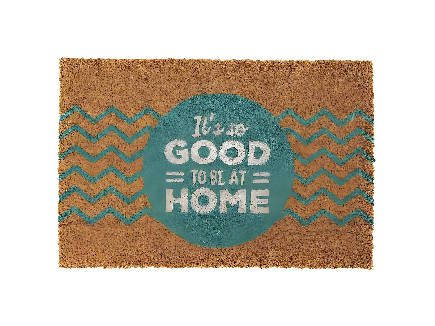 Paillasson fibre de coco avec inscription  60 x 40 cm Good to be at home