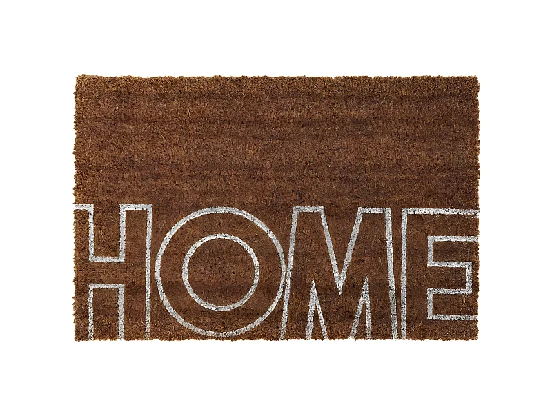 Paillasson fibre de coco avec inscription  60 x 40 cm Home