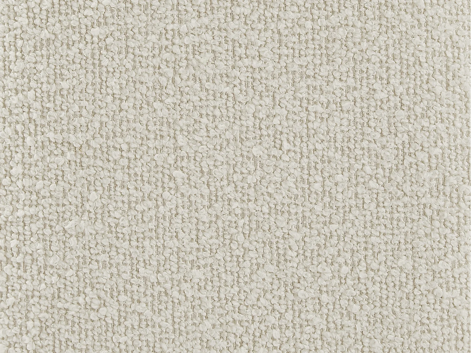 Canapé 3 places en tissu bouclette blanc ivoire LERICI de Pascal Morabito