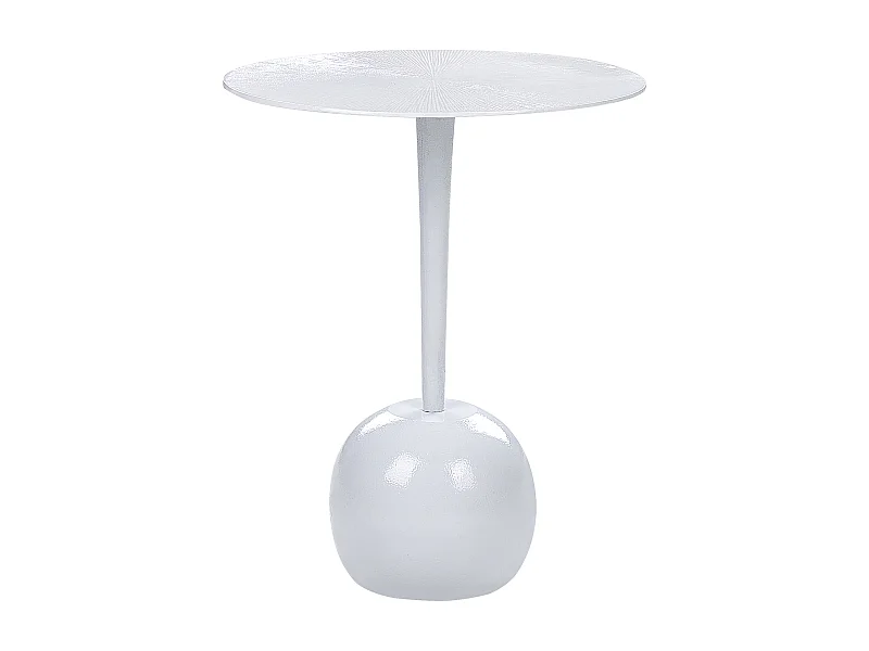 Table d'appoint EUCLA Métal Blanc