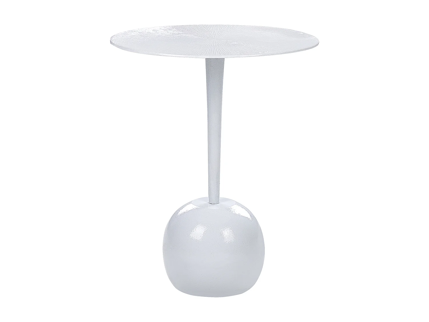 Table d\'appoint EUCLA Métal Blanc