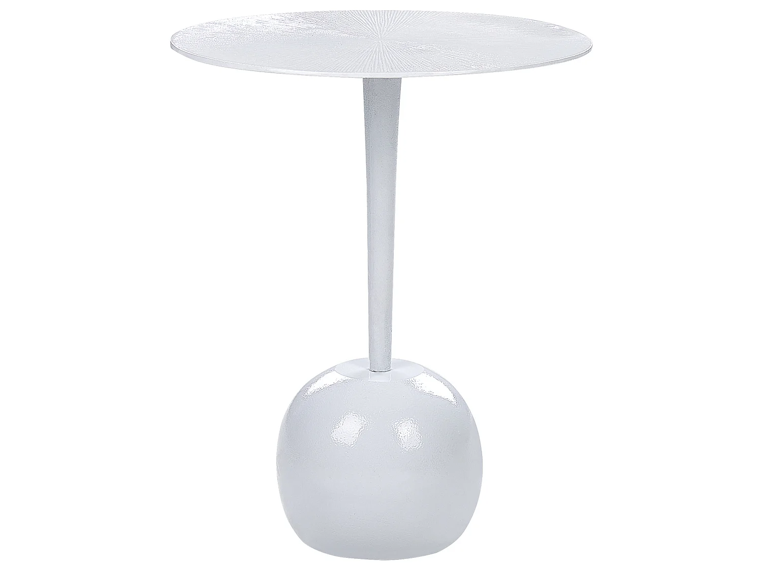 Table d'appoint EUCLA Métal Blanc