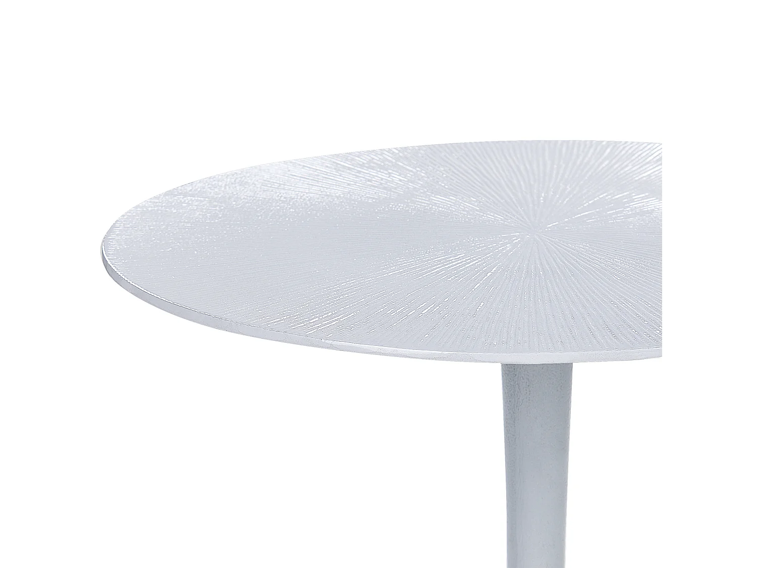 Table d'appoint EUCLA Métal Blanc