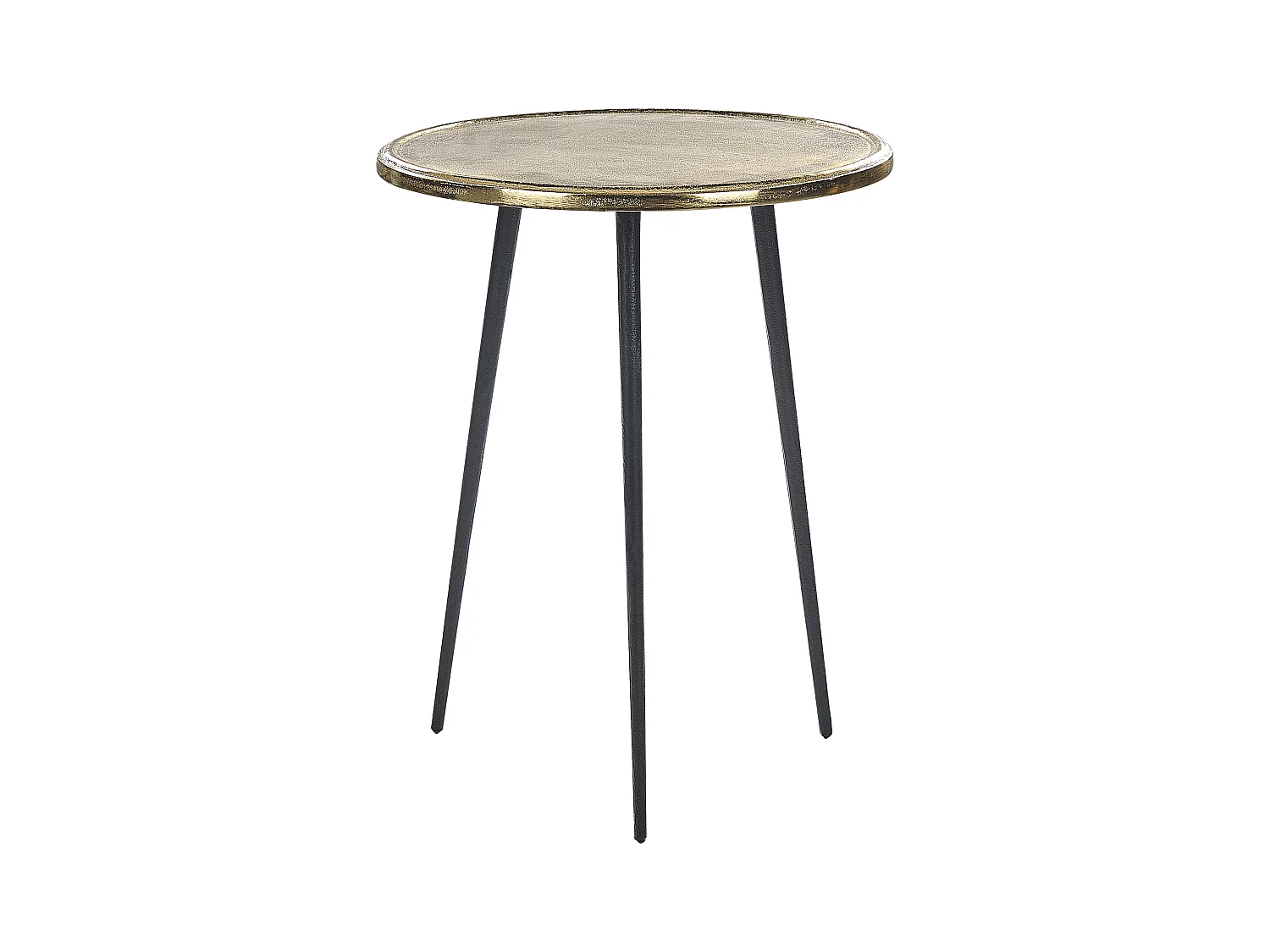 Table d'appoint TELFER Métal Doré