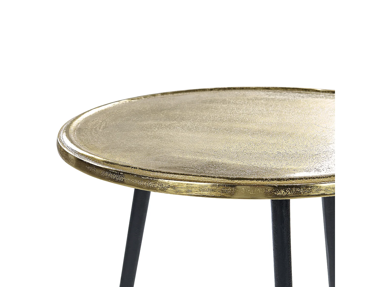 Mesa auxiliar TELFER Metal Dorado