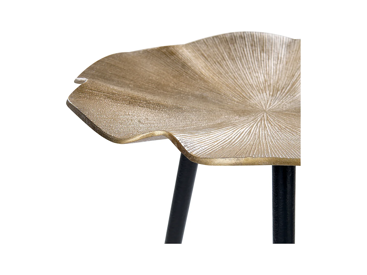 Stolik pomocniczy PUDUR Metal Złoty